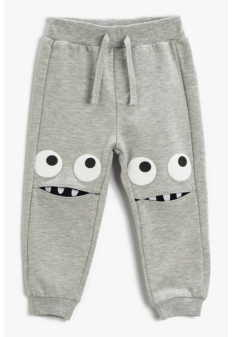 Pantaloni de trening cu model Monster