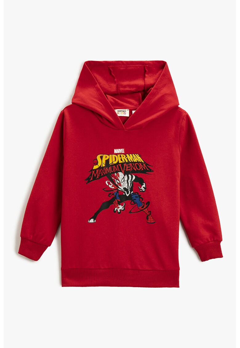 Hanorac cu imprimeu Spiderman