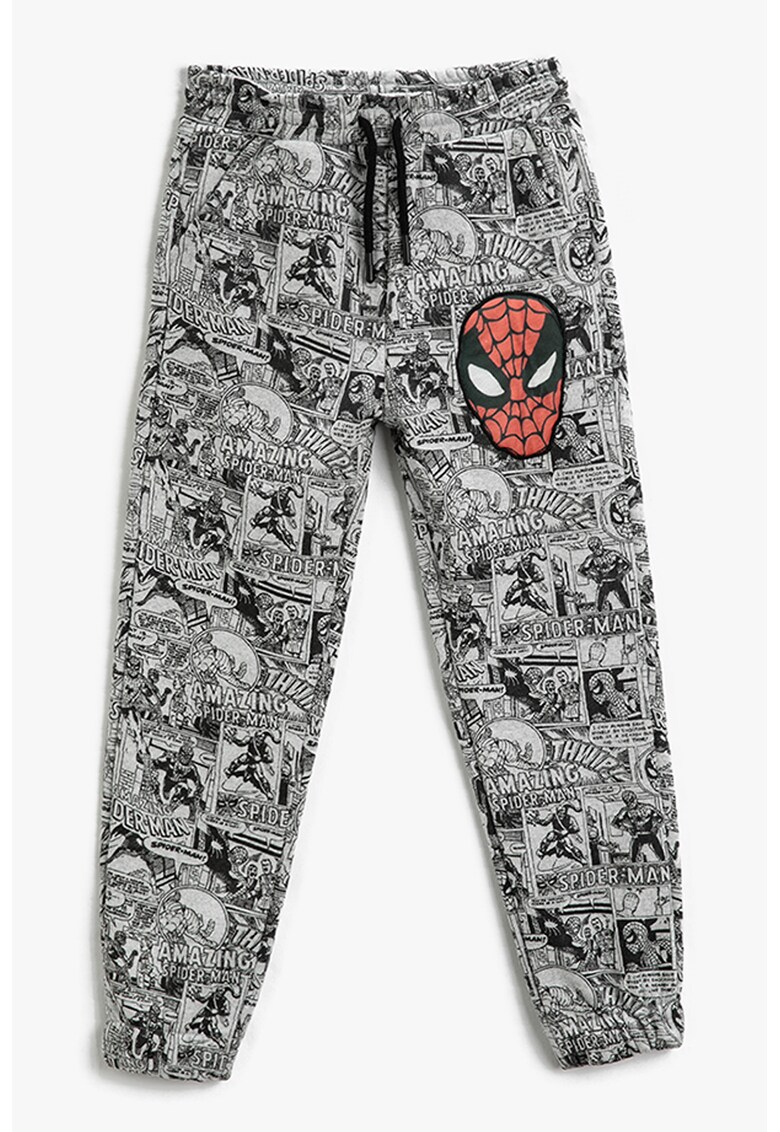Pantaloni de trening cu model Spiderman