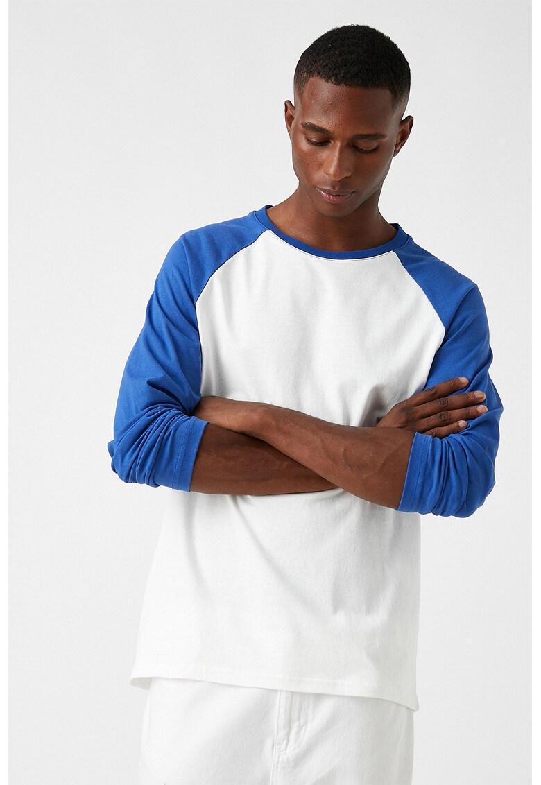 Bluza regular fit de bumbac