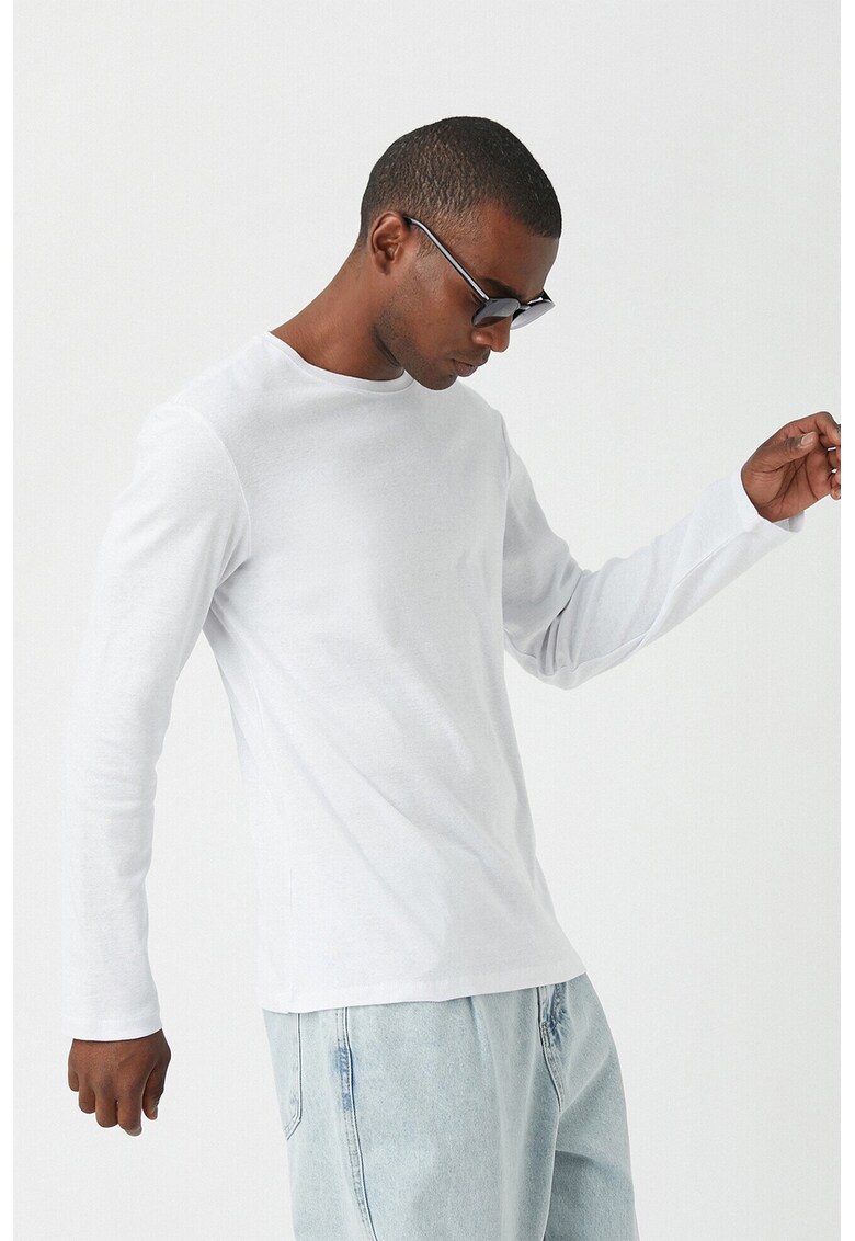 Bluza uni de bumbac