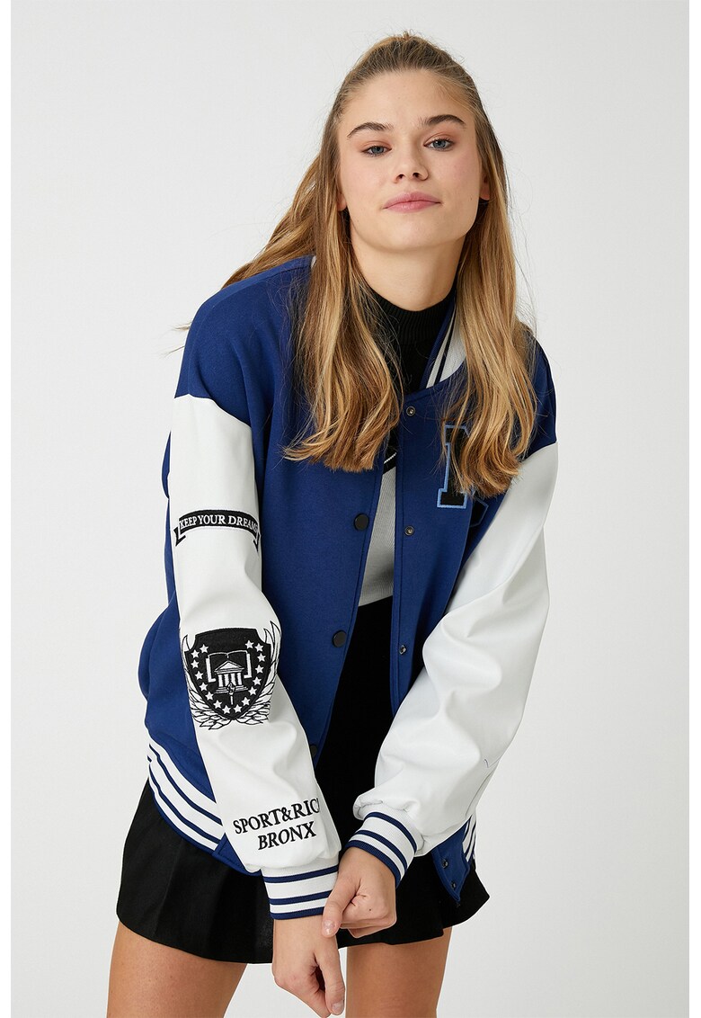 Jacheta varsity cu text