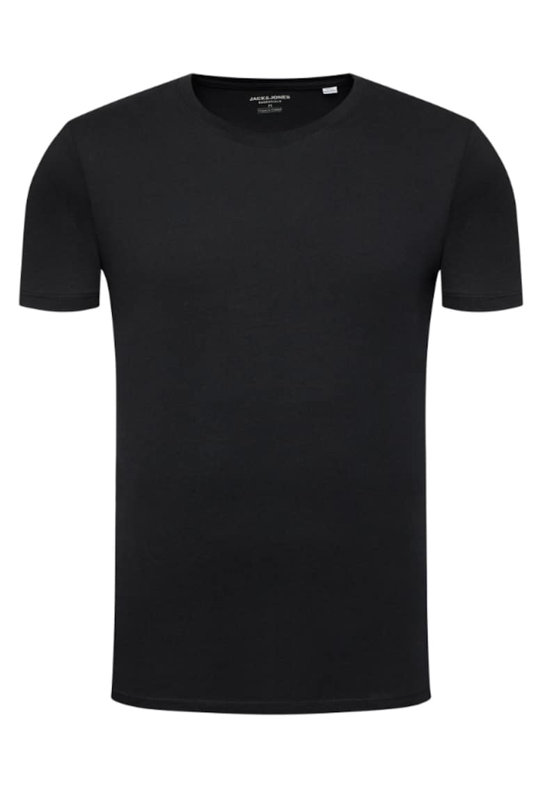 Tricou barbati - 208514705 - Bumbac - Negru