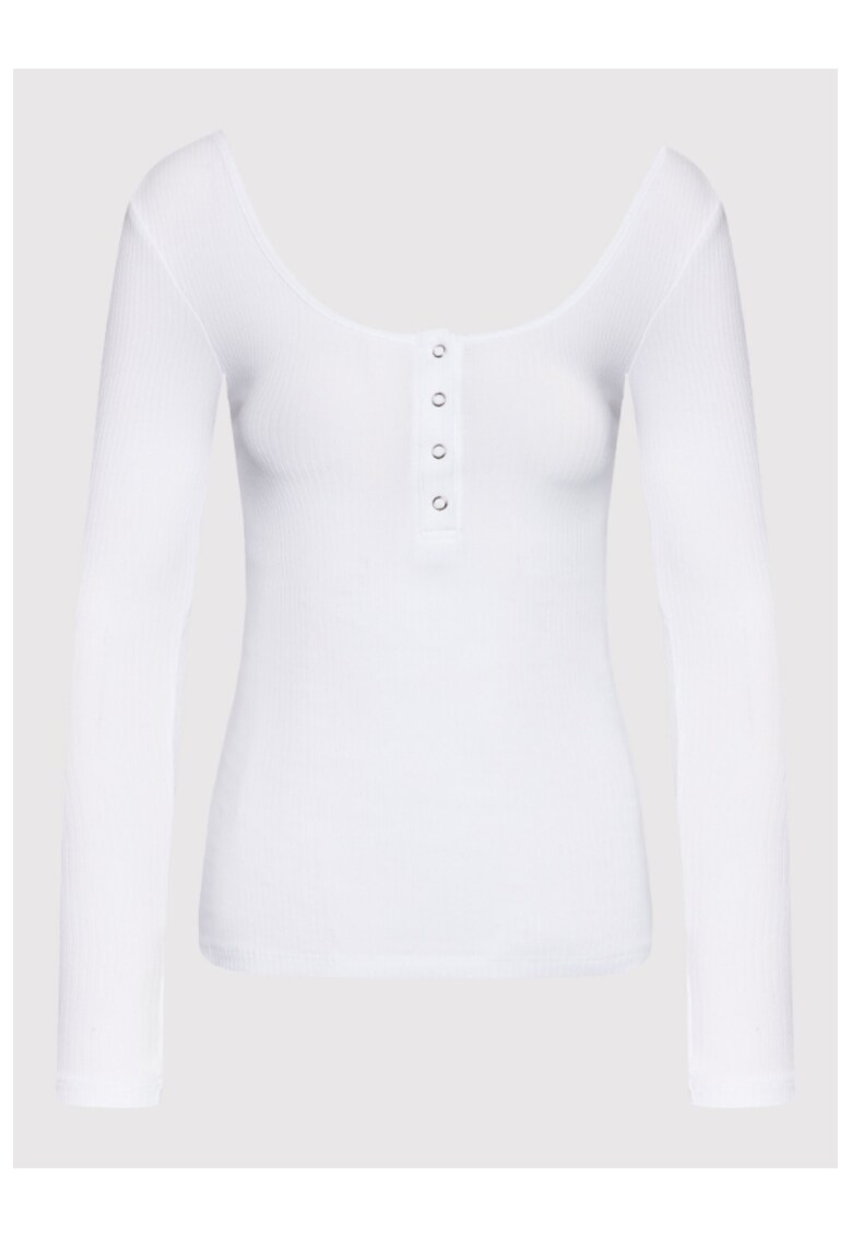 Bluza dama - 300821596 - Bumbac Organic - Alb