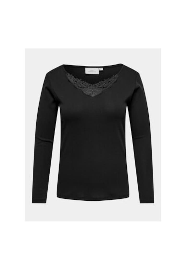Bluza dama - 303498665 - Bumbac - Negru - Negru