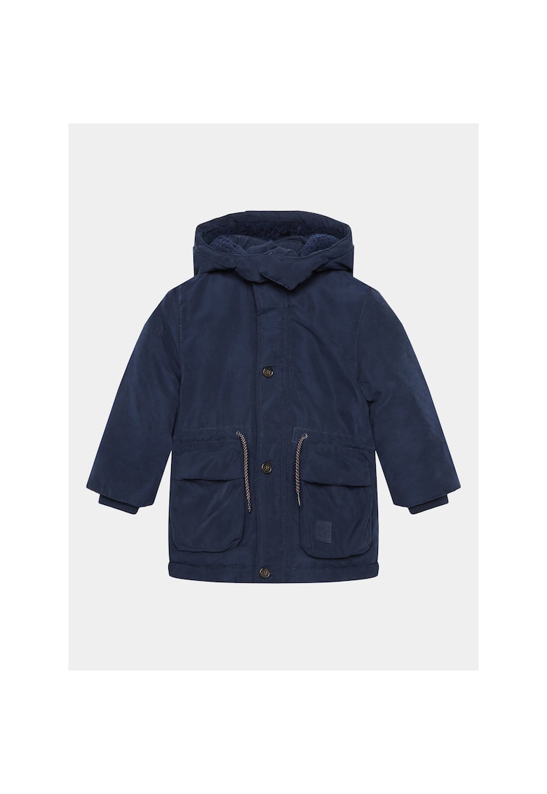 Geaca parka Baieti - 303270155 - Poliester - Bleumarin