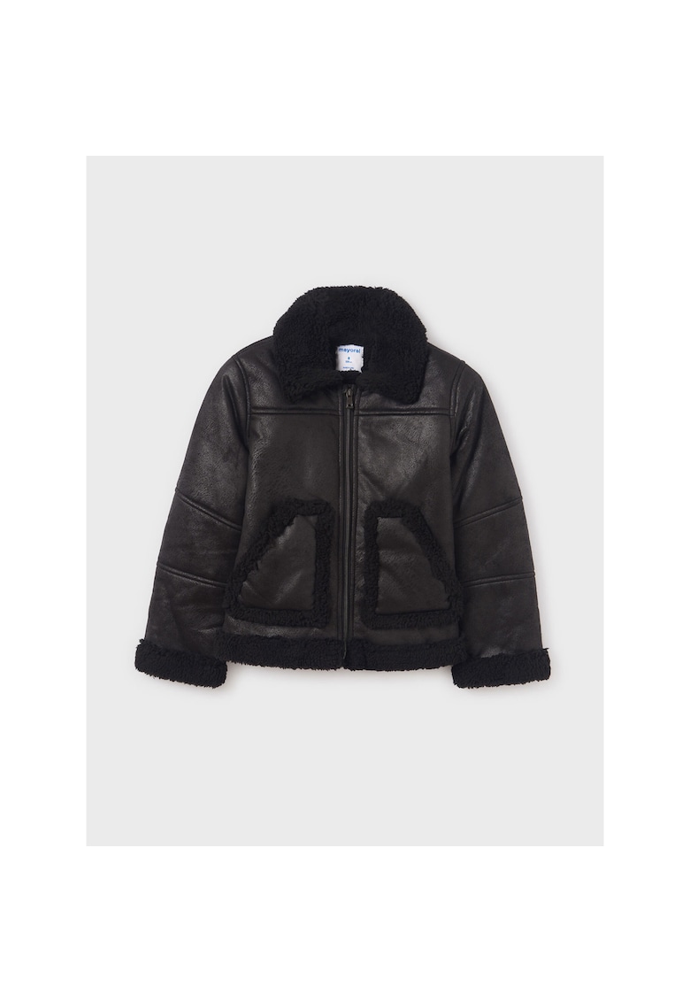 Cojoc Fete - 303272593 - Poliester - Negru