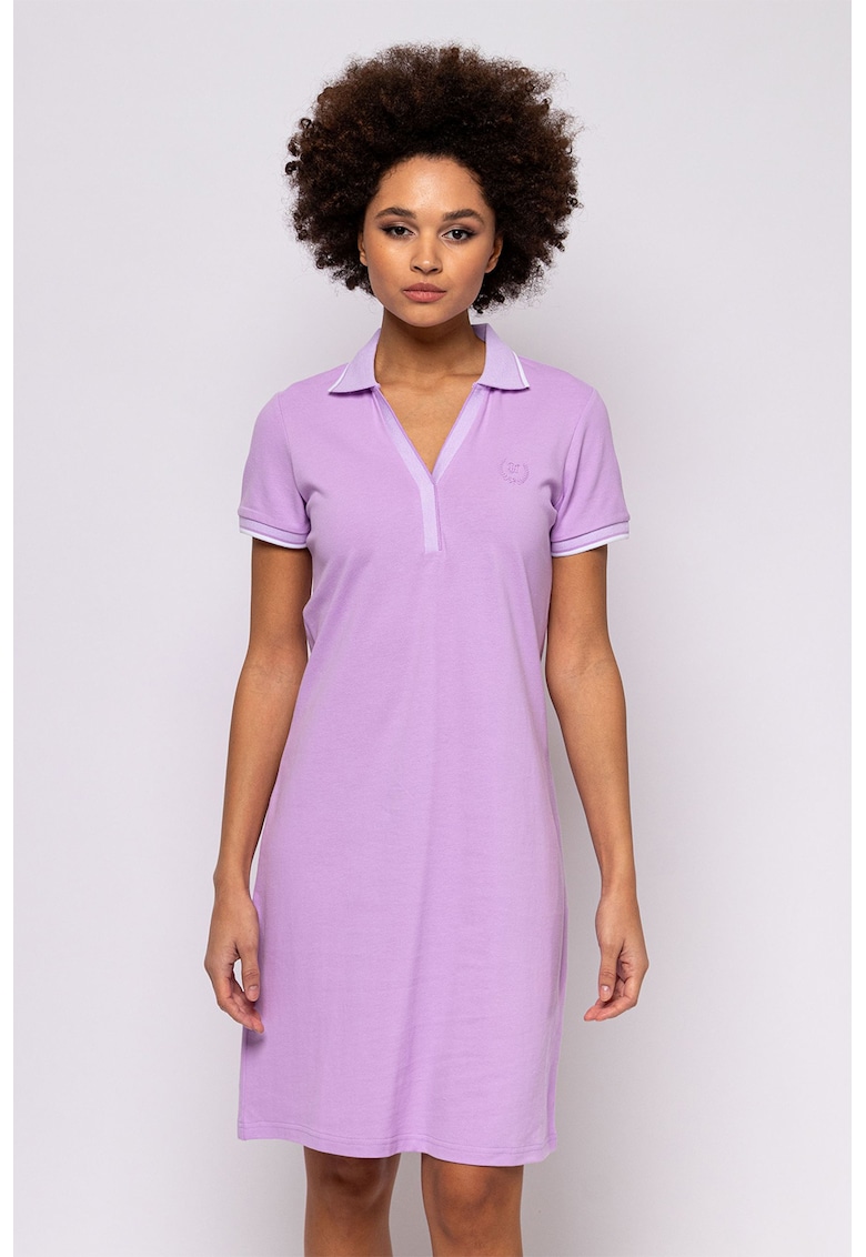 Rochie polo din pique Viola