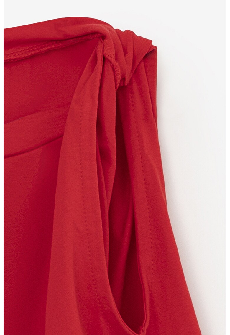 Tricou de bumbac cu o maneca
