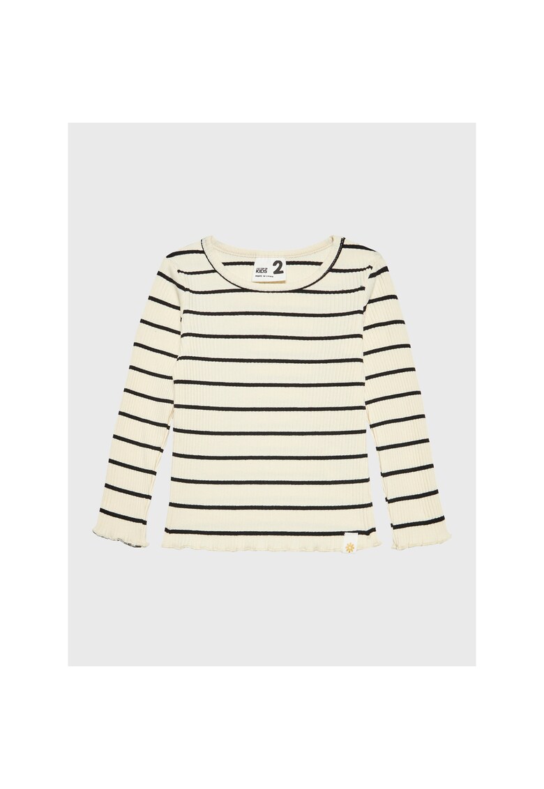 Bluza Fete - 301933151 - Bumbac - Bej