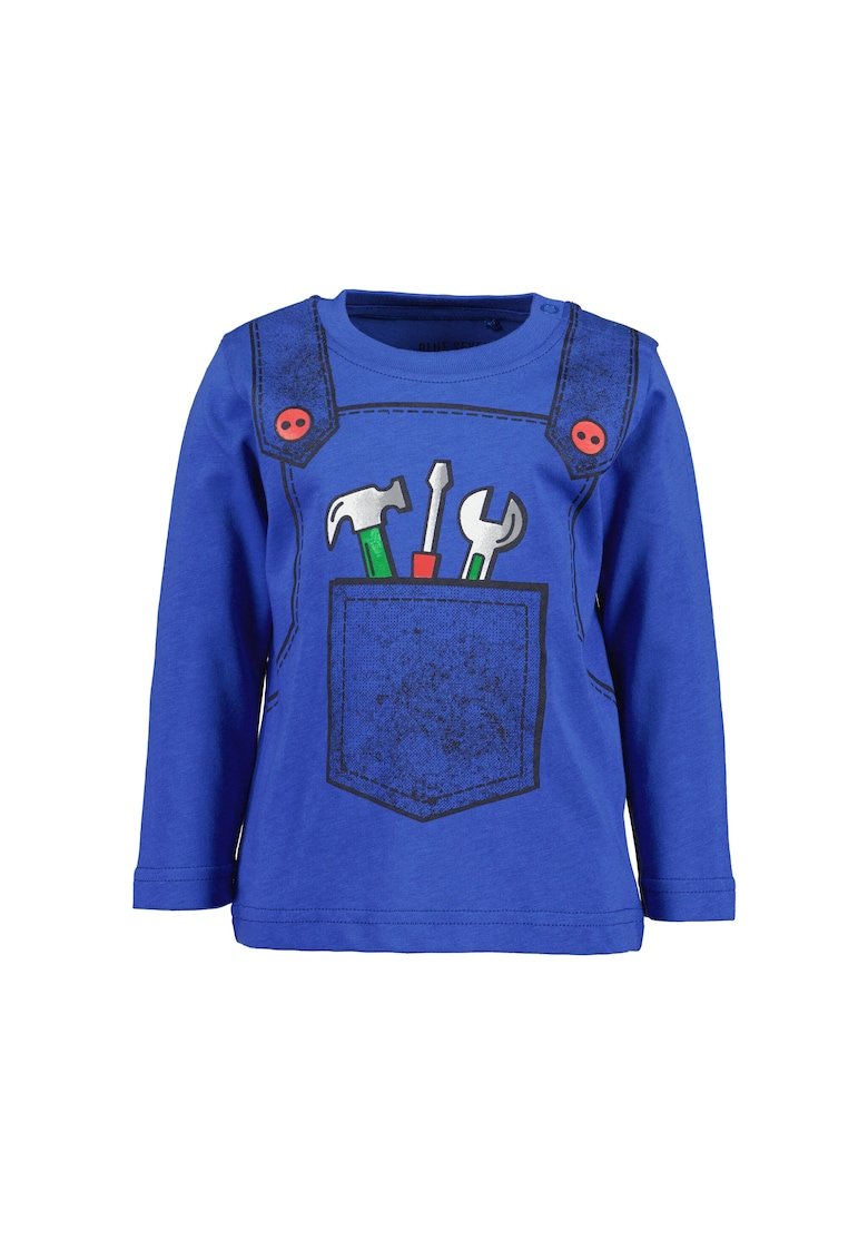 Bluza Baieti - 303204990 - Bumbac - Albastru