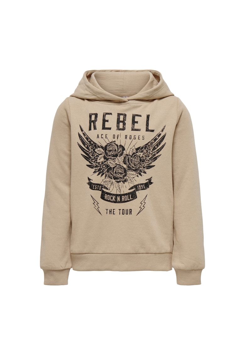 Bluza Fete - 300784853 - Bumbac - Bej