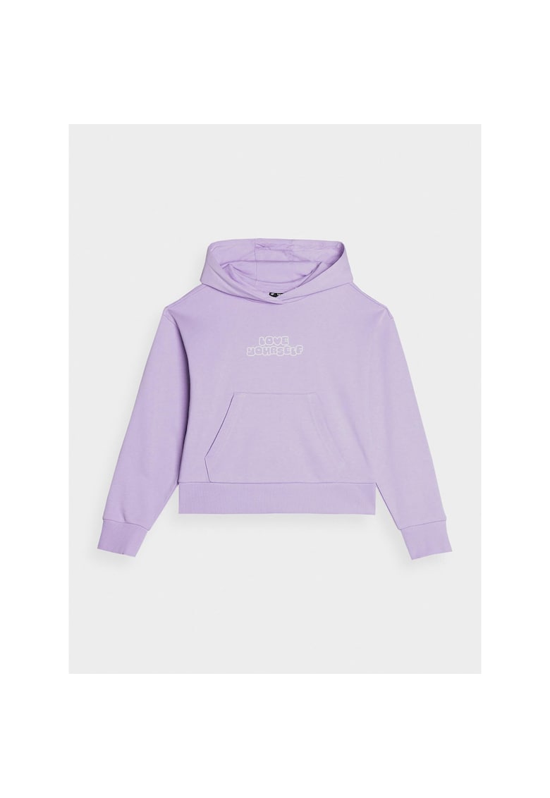 Bluza Fete - 302876358 - Bumbac - Violet