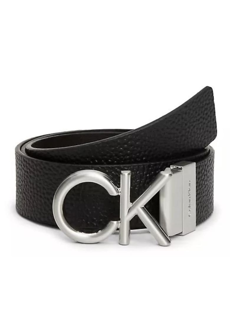 Curea - Calvin Klein - negru - material piele naturala Curea - Calvin Klein - negru - material piele naturala