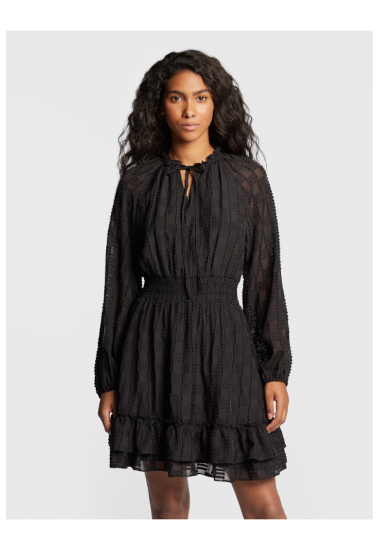 Rochie casual dama - 301187097 - Viscoza - Negru