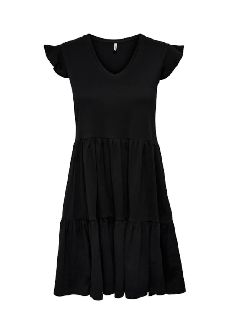 Rochie dama - 301822882 - Bumbac - Negru