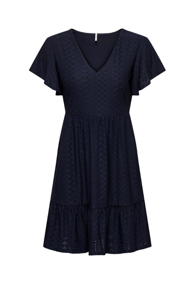 Rochie casual dama - 302088447 - Poliester - Bleumarin