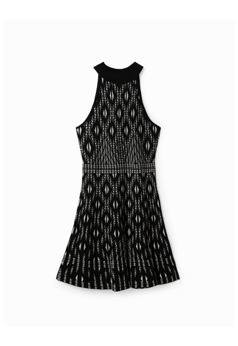 Rochie dama - 302486915 - Viscoza - Negru