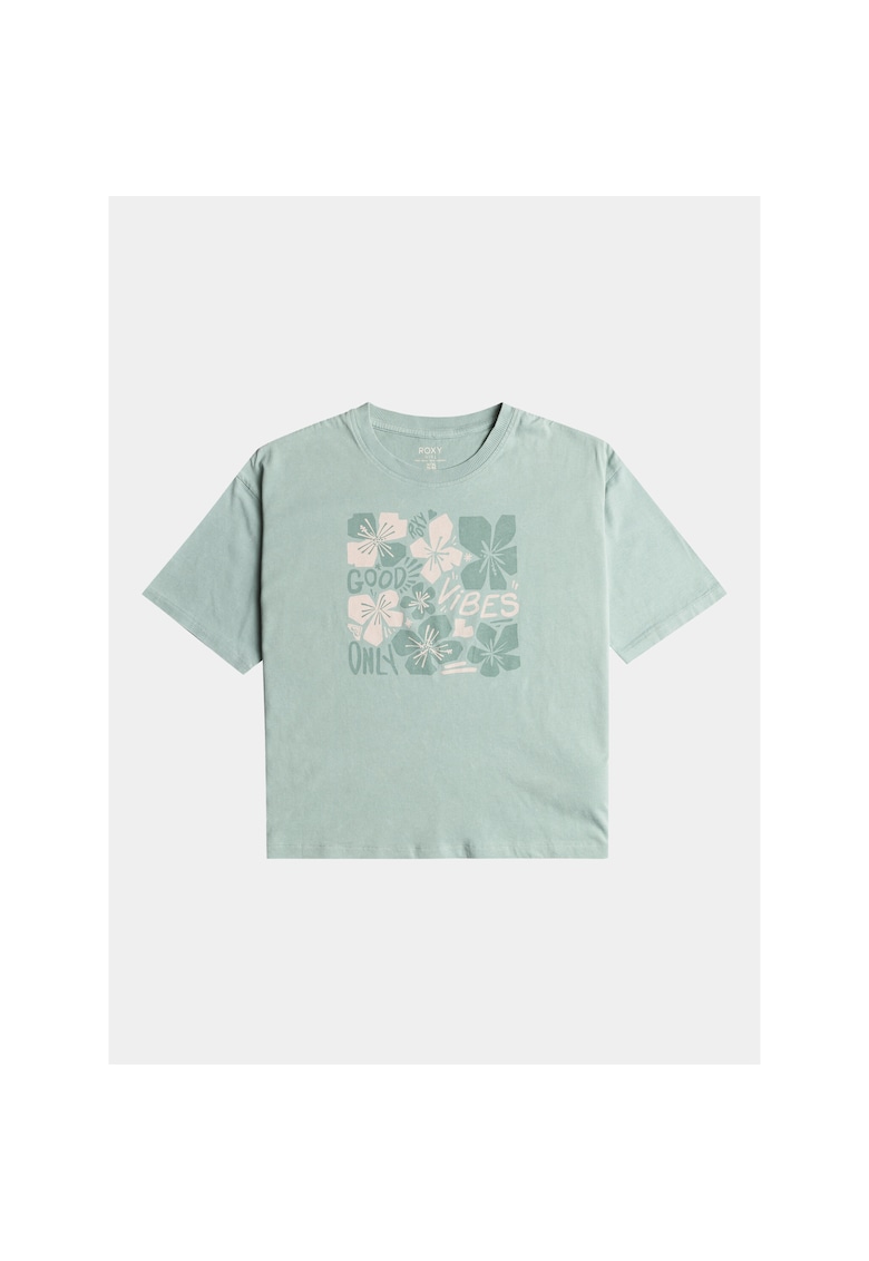 Tricou Fete - 303011376 - Bumbac - Albastru