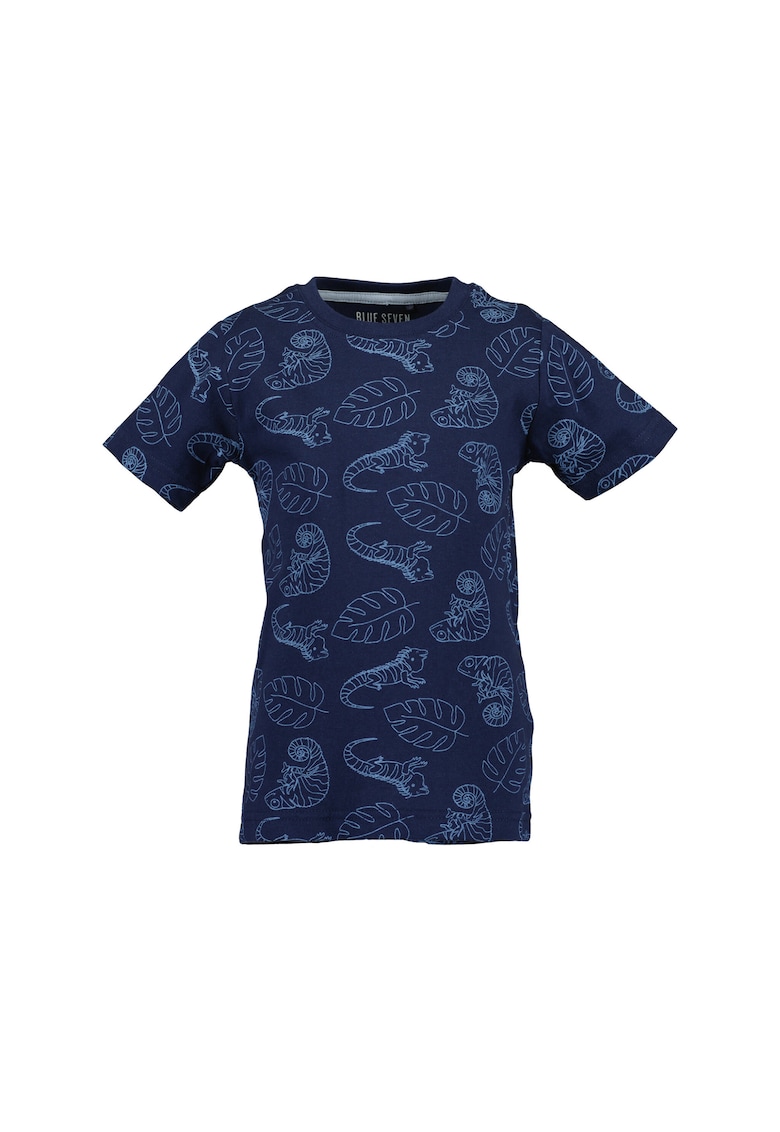 Tricou Baieti - 301998273 - Bumbac - Bleumarin