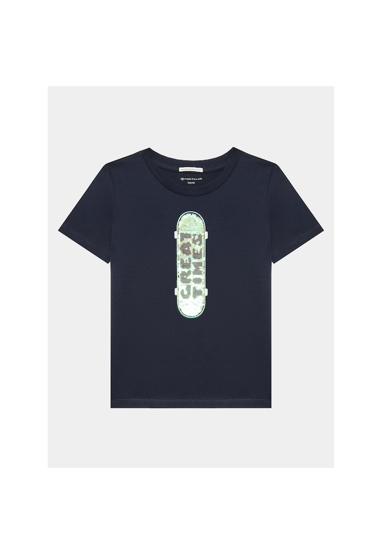 Tricou Baieti - 301928577 - Bumbac - Bleumarin