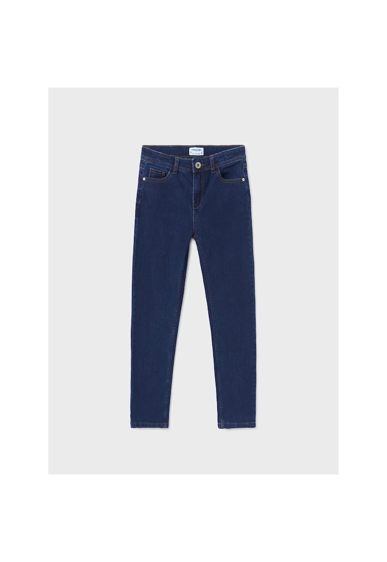 Blugi Fete - 303256890 - Bumbac - Bleumarin
