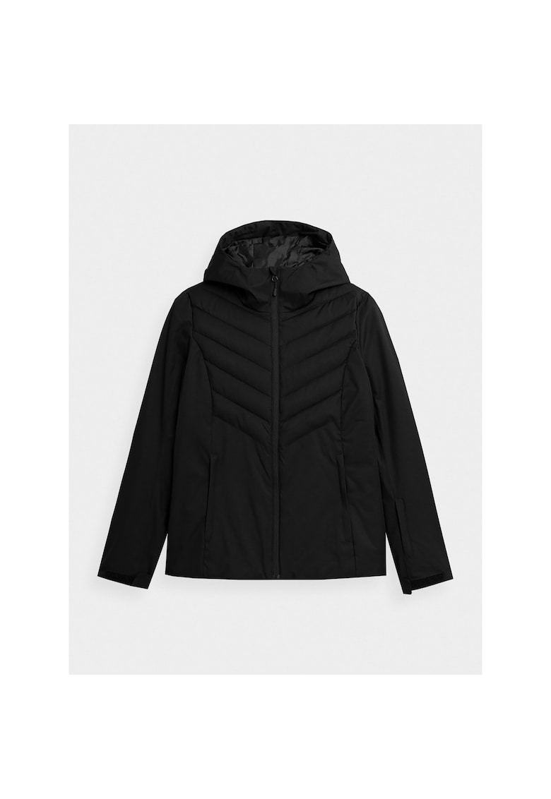 Geaca pentru ski dama - 302874910 - Poliester - Negru