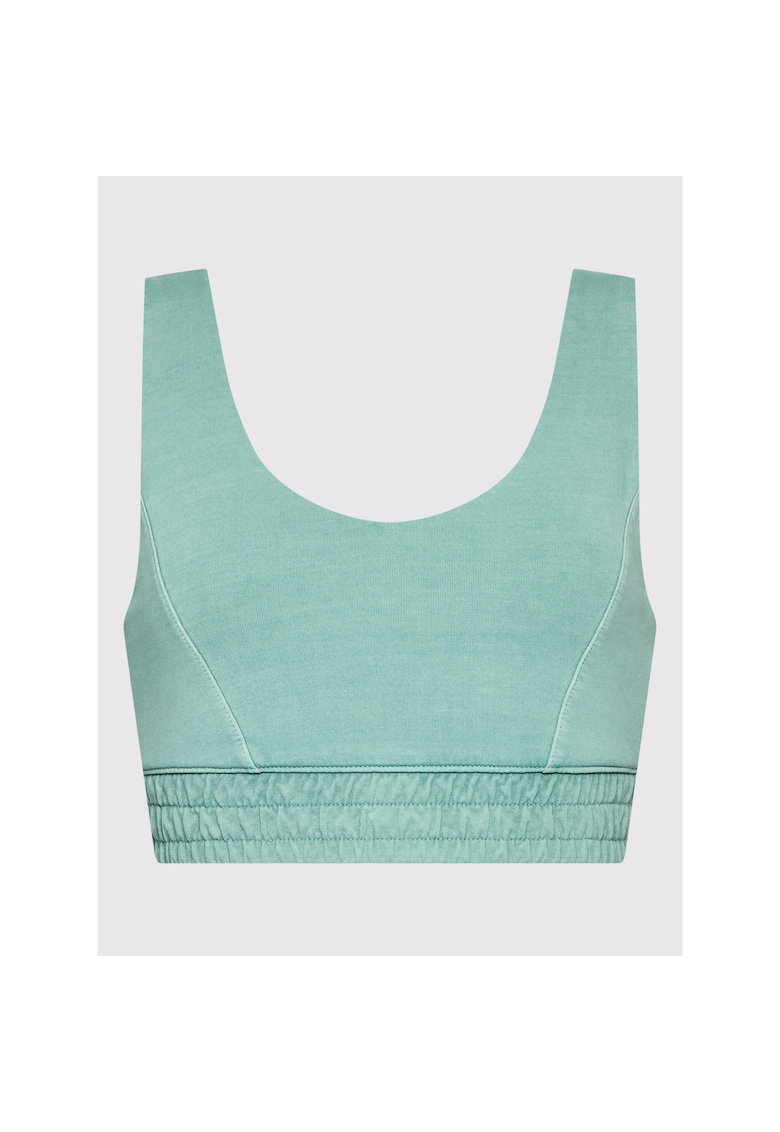 Bustiera sport dama - 300002742 - Bumbac - Albastru
