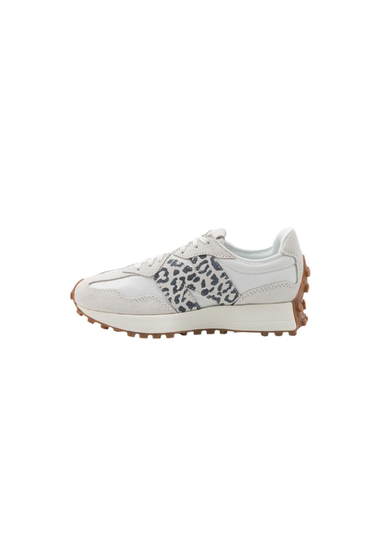 Pantofi sport - 327 Sea Salt - Alb/Leopard