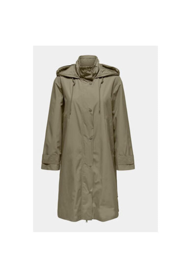 Geaca parka dama -  303387518 - Poliester - Verde