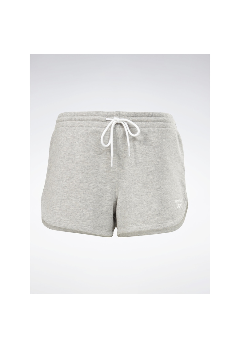 Pantaloni scurti sport dama - 302302307 - Bumbac - Gri