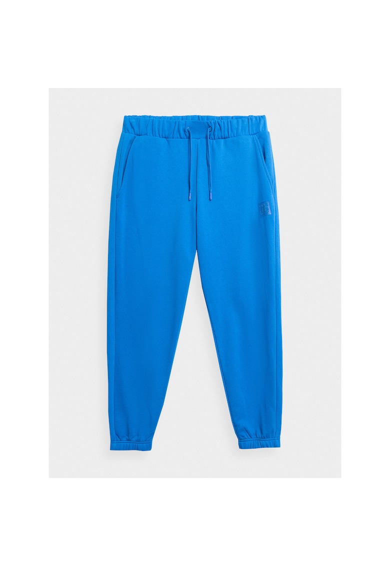 Pantaloni sport barbati - 302880164 - Bumbac - Albastru