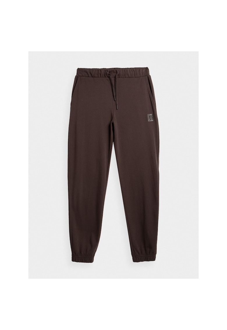 Pantaloni sport barbati - 302880201 - Bumbac - Maro