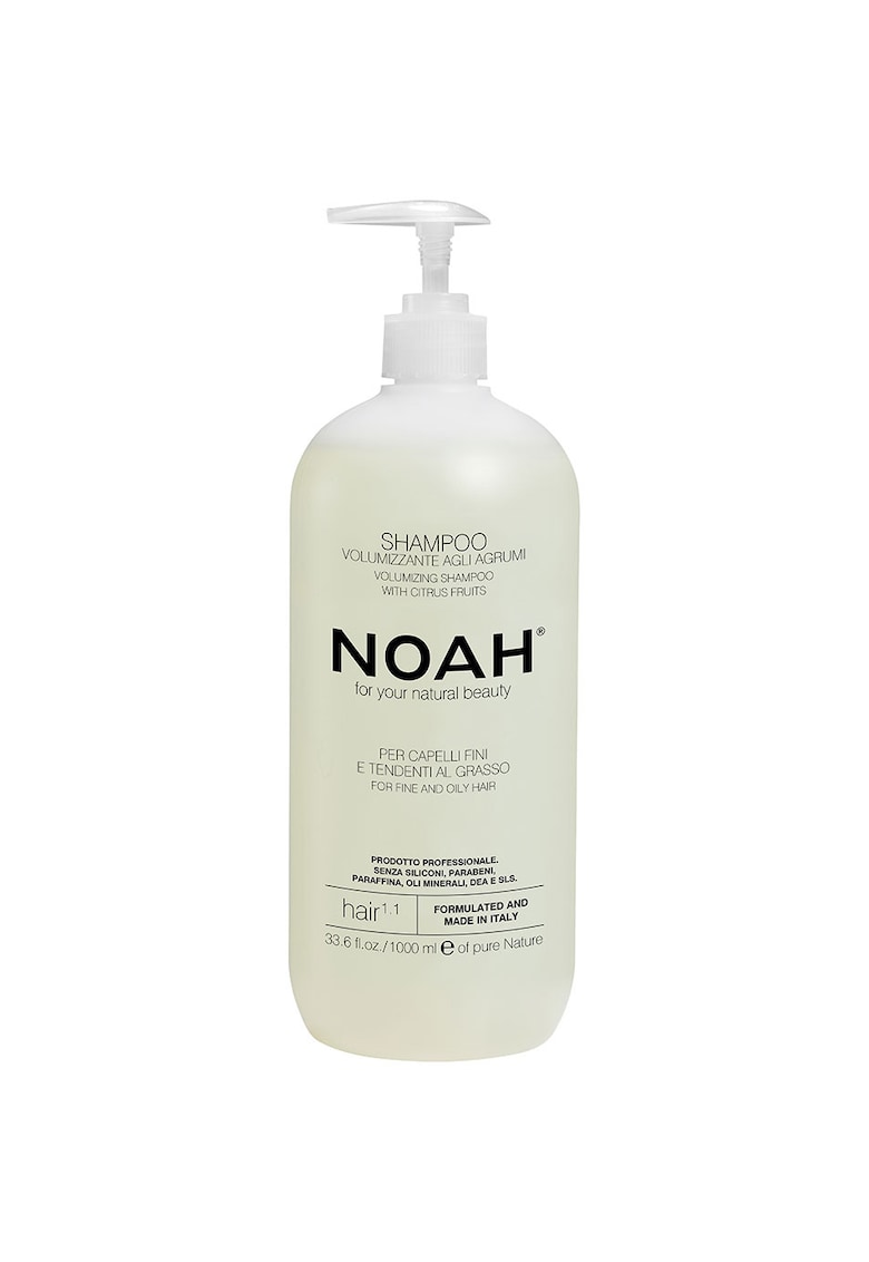 Sampon natural volumizant cu citrice pentru par fin si gras (1.1) - 1000 ml