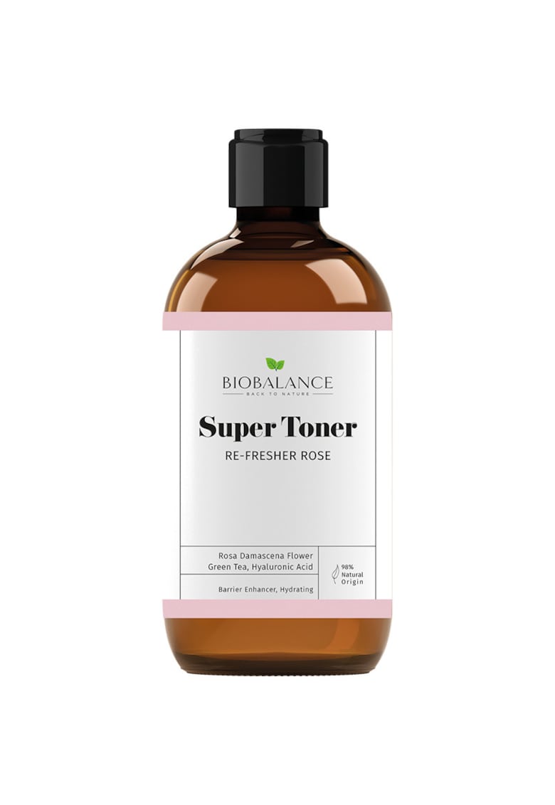 Super Toner Re-Fresher Rose - Hidratant si Fortifiant - pentru Toate Tipurile de Ten - 250 ml