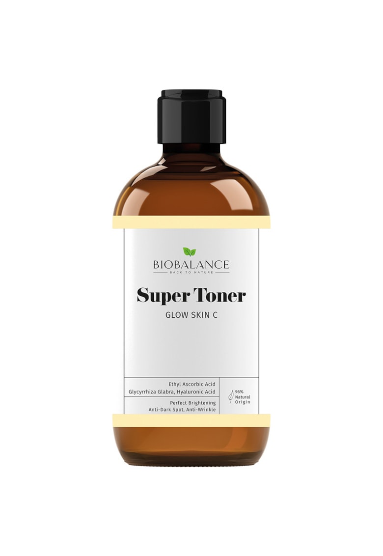Super Toner Glow Skin C - Antirid si Iluminator - Impotriva Petelor Pigmentare - pentru Toate Tipurile de Ten - 250 ml
