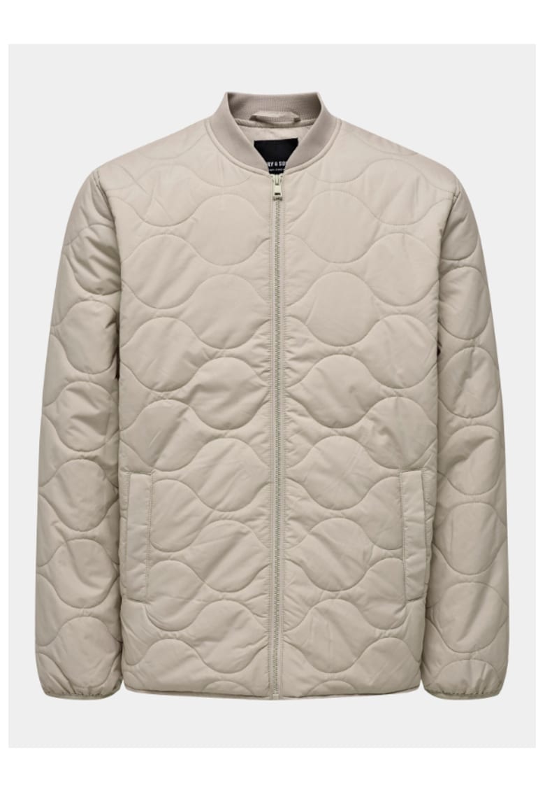 Geaca barbati - 303018795 - Poliester - Bej