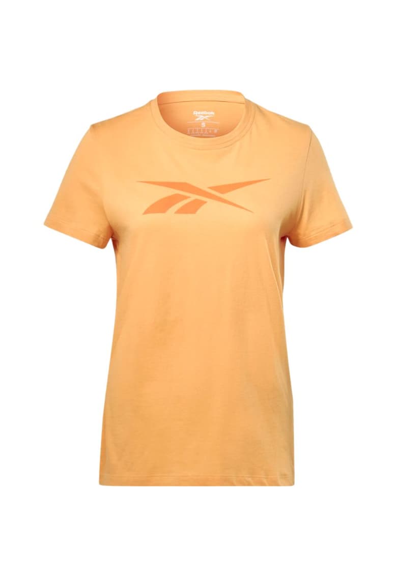 Tricou sport dama - TE Graphic Tee - Vector - Bumbac - Portocaliu