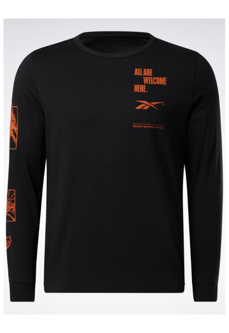 Bluza barbati - 301153306 - Bumbac - Negru