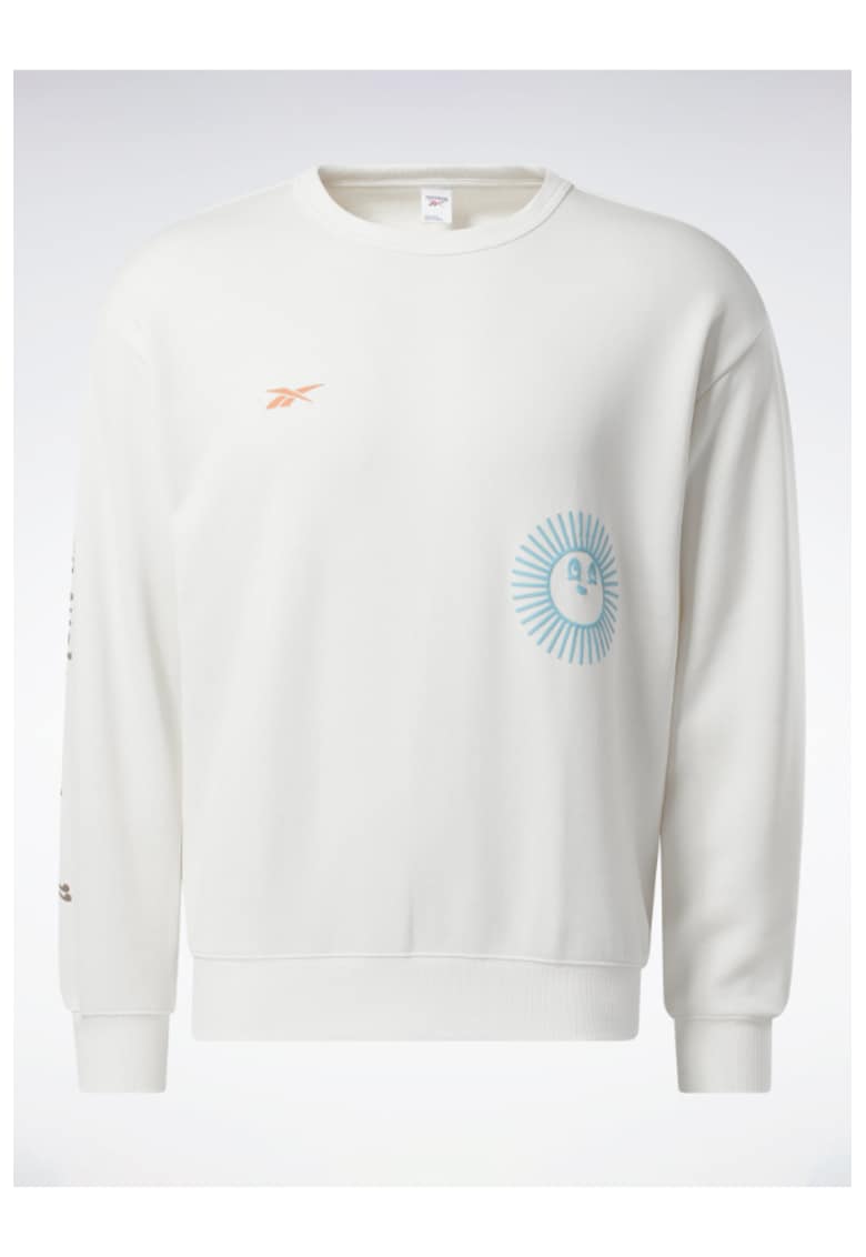 Bluza unisex - 301694199 - Bumbac - Ecru
