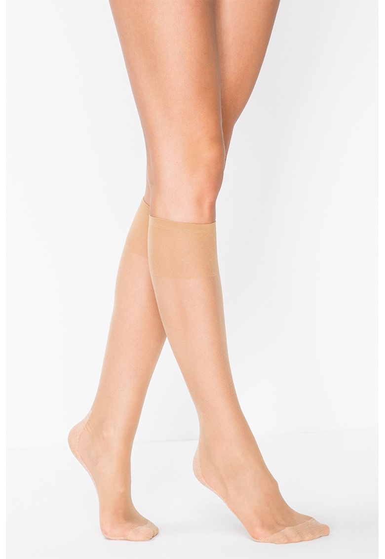 Sosete-dres lungi - Bej deschis