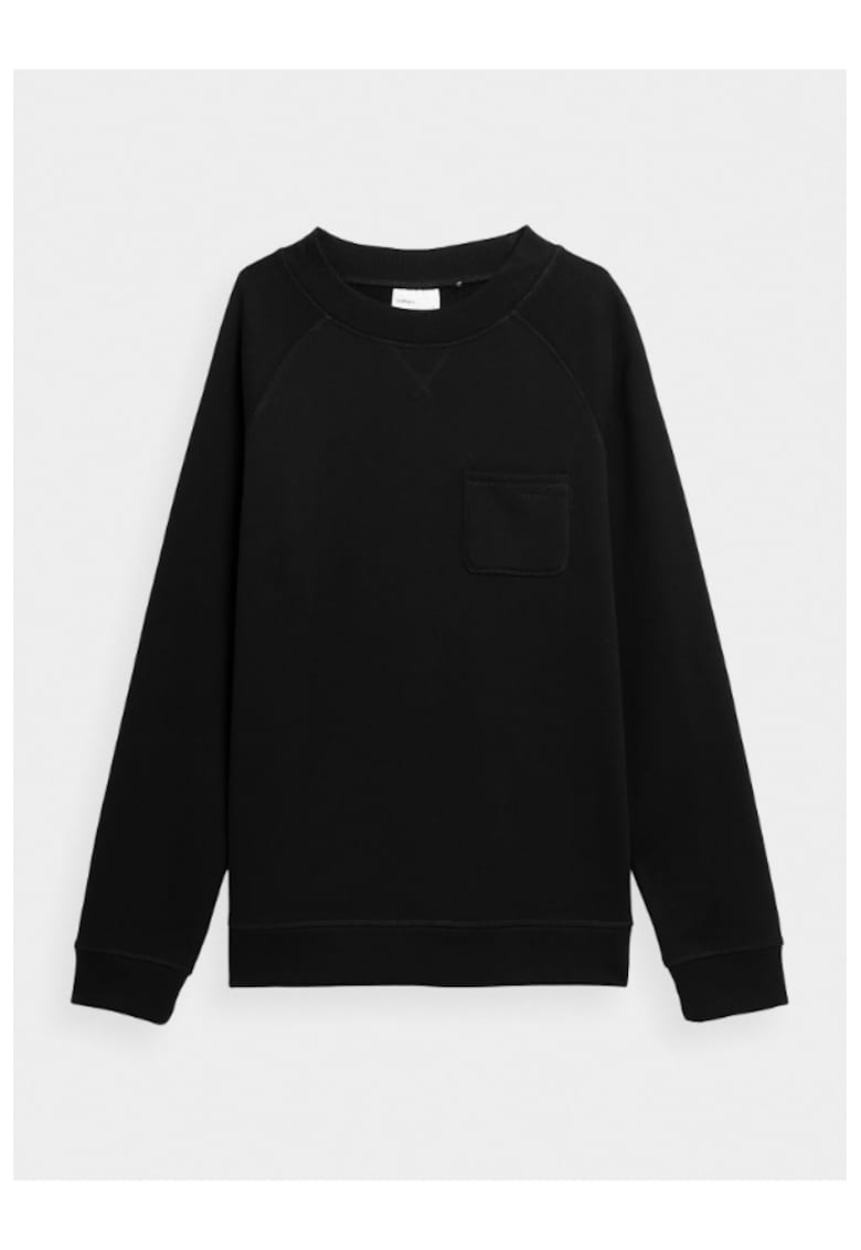 Bluza barbati - 302862269 - Bumbac - Negru