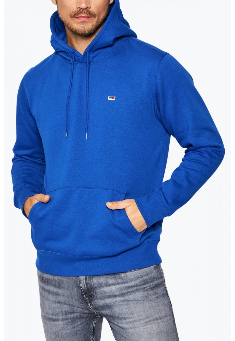 Hanorac pentru barbati Tjm Fleece cu croiala Regular fit blue