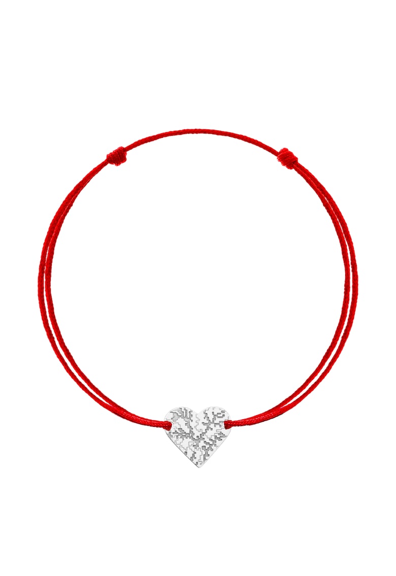 Bratara snur My Romanian Heart - argint 925