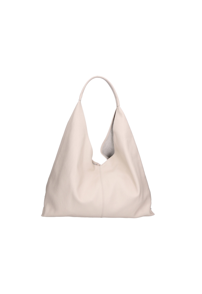 Geanta hobo de piele cu etui cu fermoar