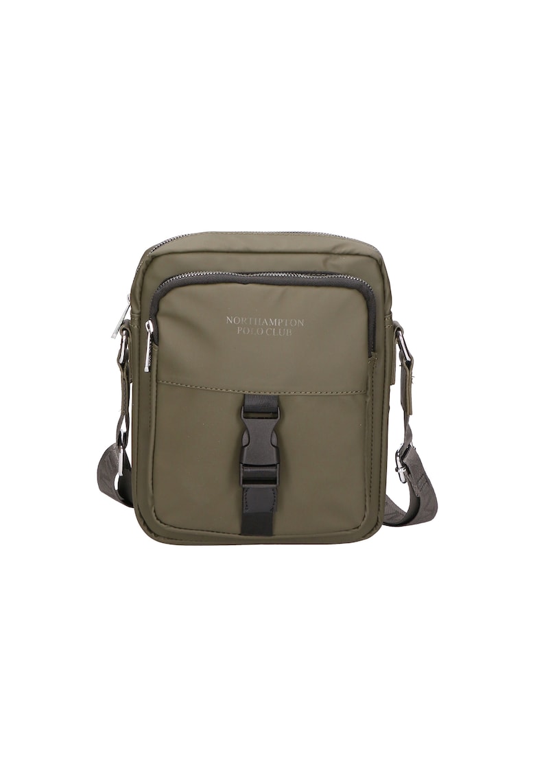 Geanta crossbody cu bareta logo