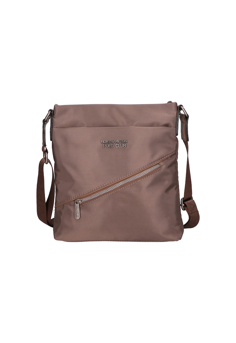 Geanta crossbody de piele ecologica cu buzunare exterioare