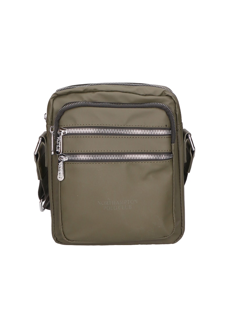 Geanta crossbody cu buzunare exterioare