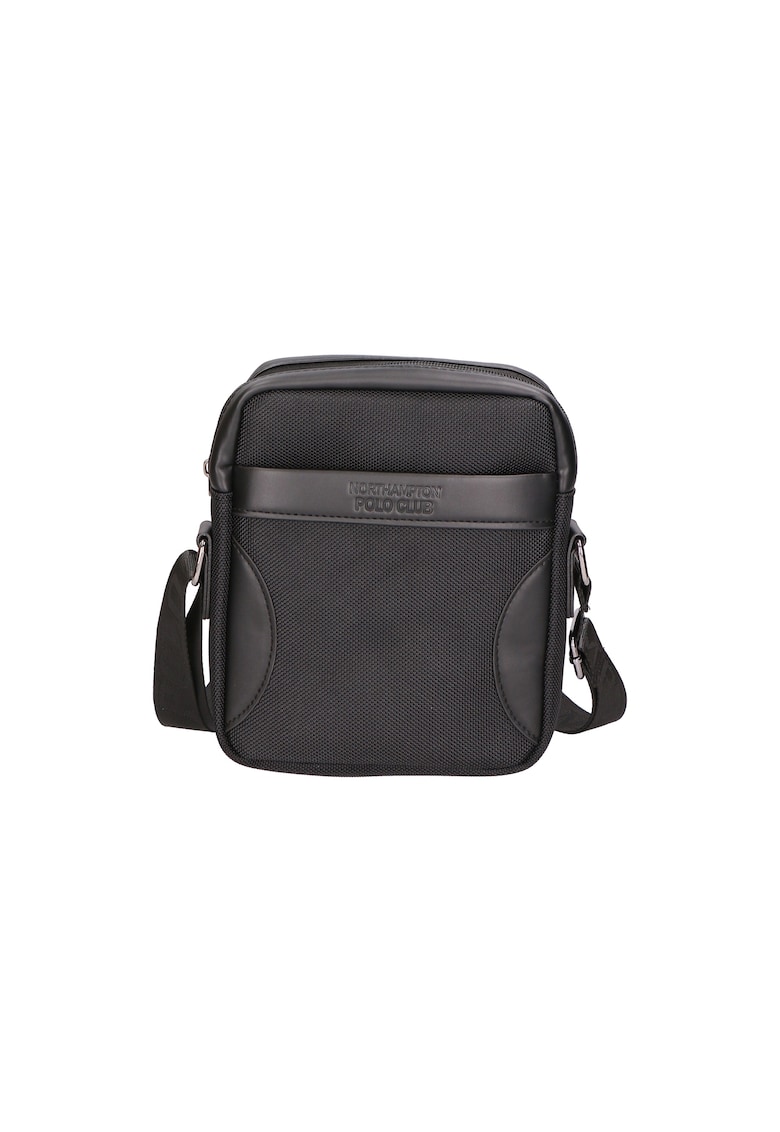 Geanta crossbody cu detalii de piele ecologica 24513