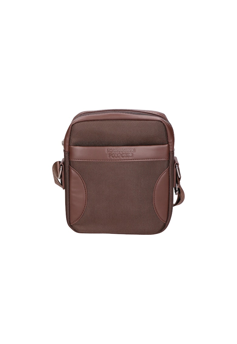 Geanta crossbody cu detalii de piele ecologica 24513